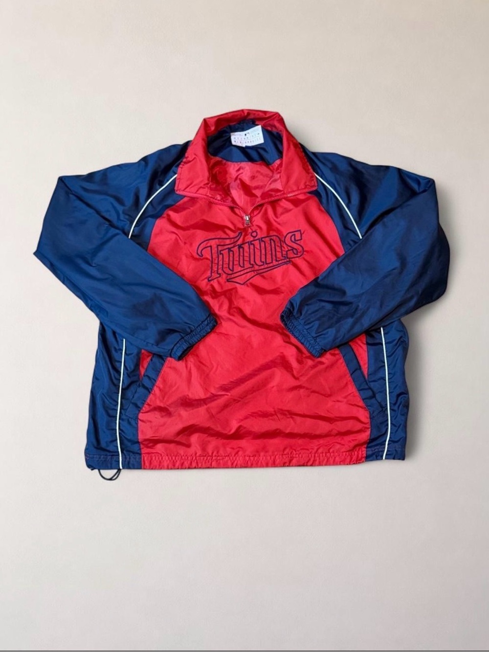 Minnesota Twins MLB Genuine Merchandise Pullover Windbreaker Jacket Large